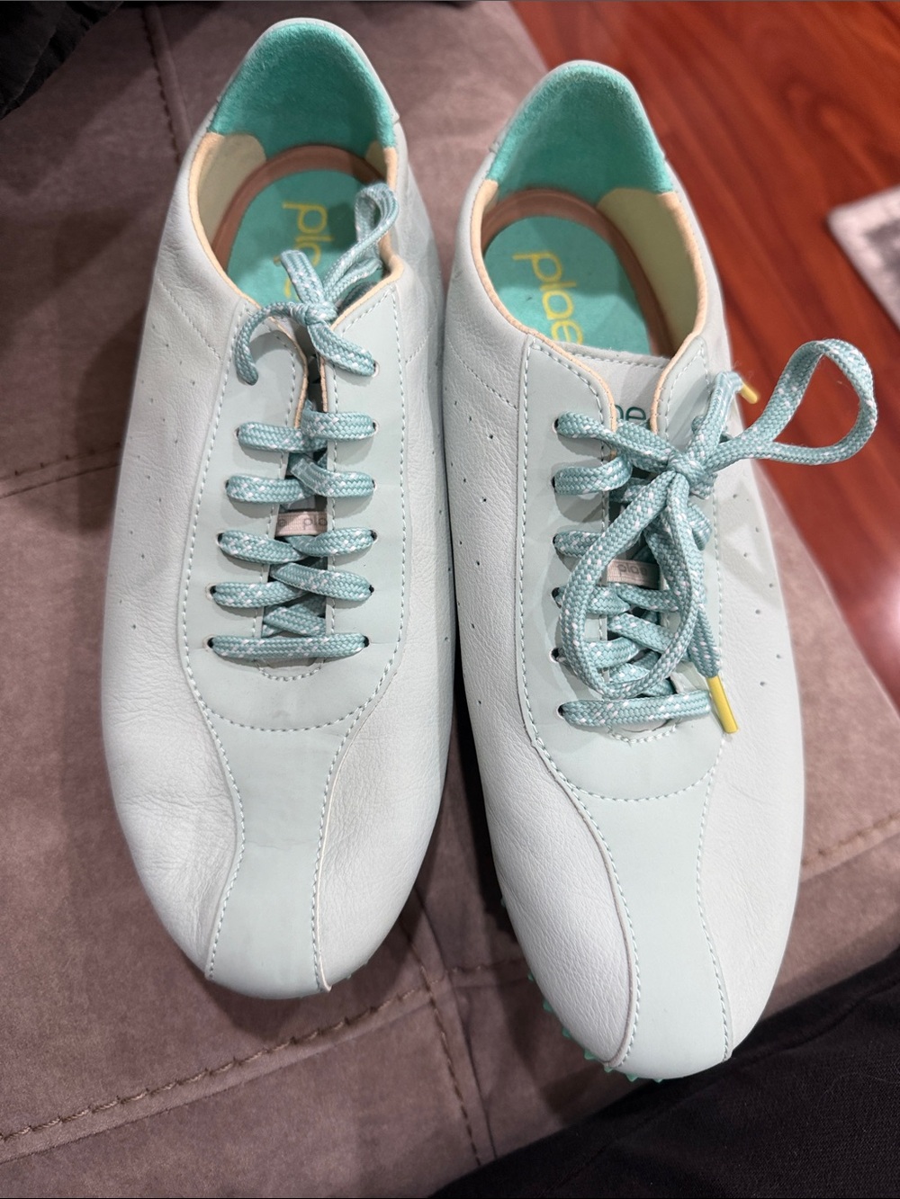 PLAE SUN-AMPED-AQUA WOMEN SNEAKERS SIZE: 9W